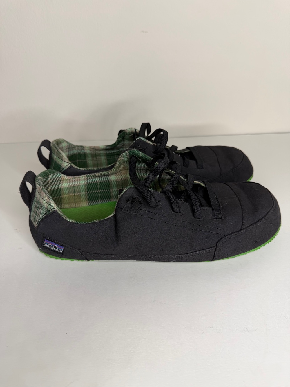 patagonia advocate Lace Up Casual Comfort Sneakers Men Size 43 US 10 Black